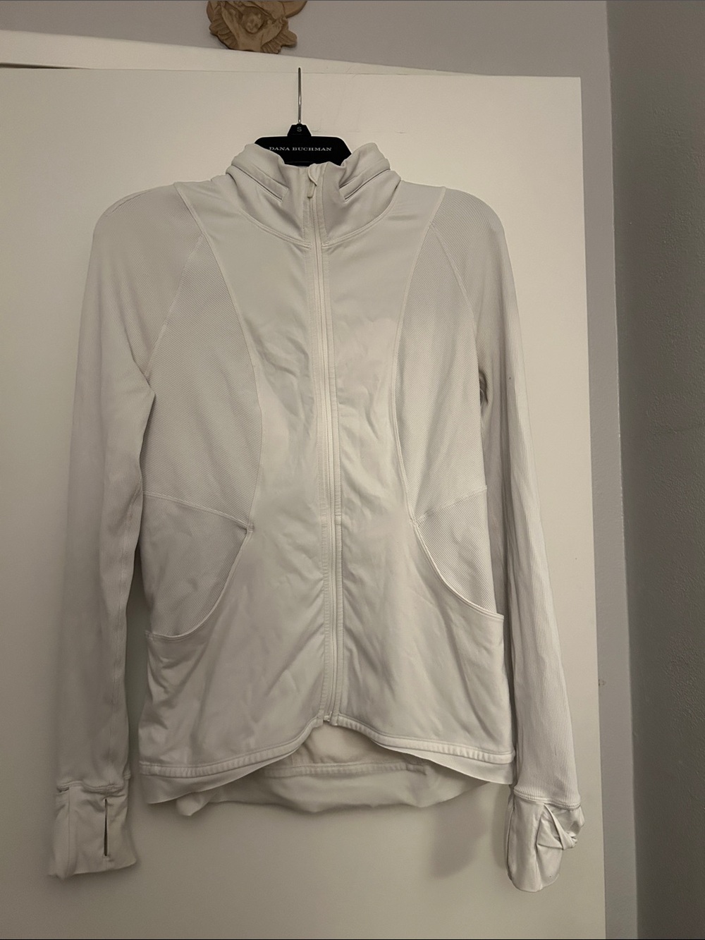 lululemon athletica White Full-Zip Athletic Jacket